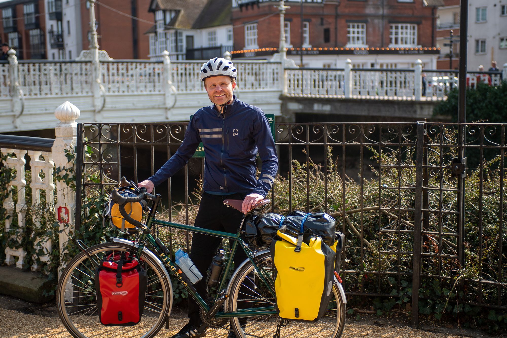 From ten miles to 5,900 miles for Tonbridge man's cycle challenge