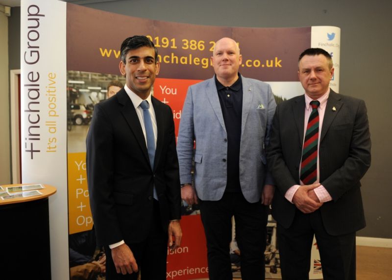 Rishi Sunak Opens Durham charity's new hub