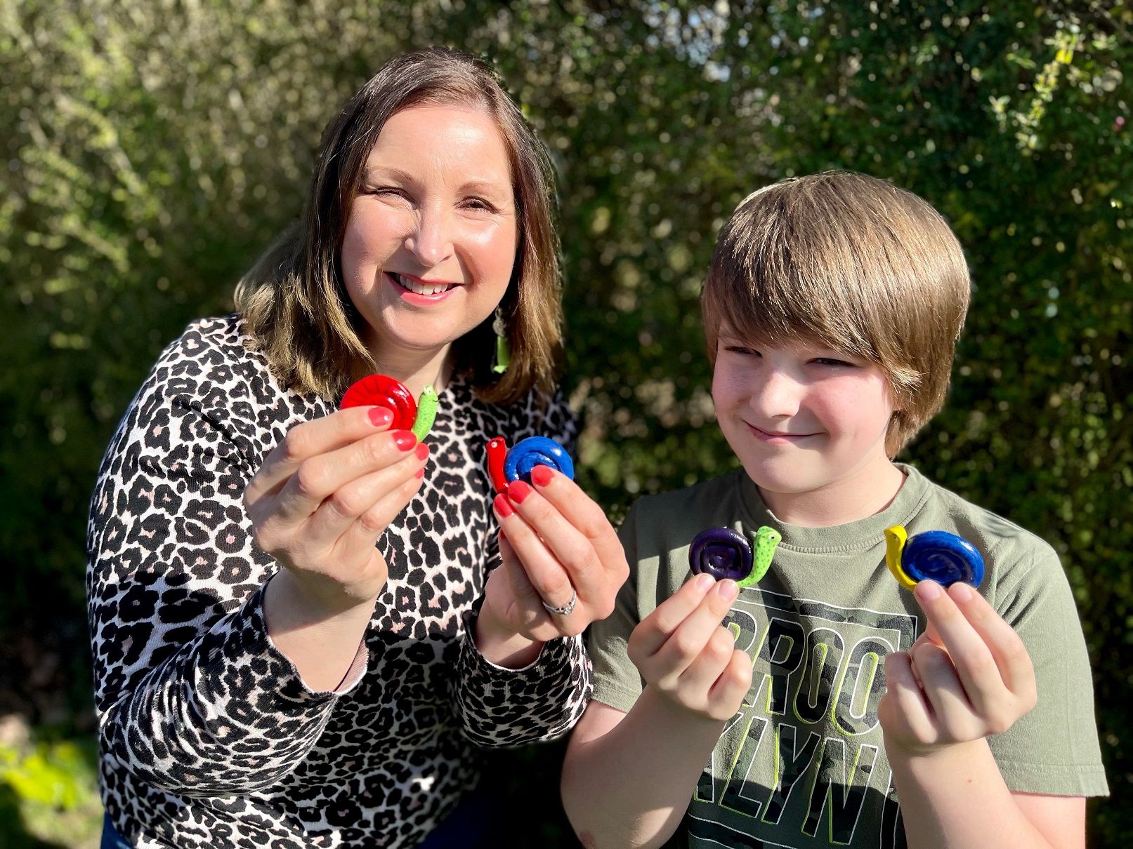 Fleet schoolboy creates shelter snail designs to help Ukrainians