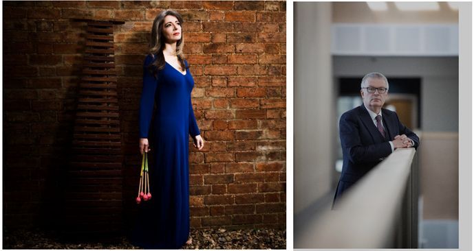 Cumnock Tryst presents an evening of music and conversation with Sir James MacMillan and Dame Evelyn Glennie