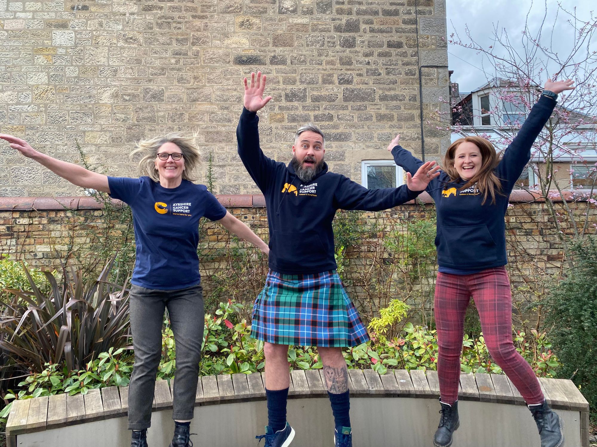 Ayrshire Cancer Support issue appeal for Kiltwalk fundraisers