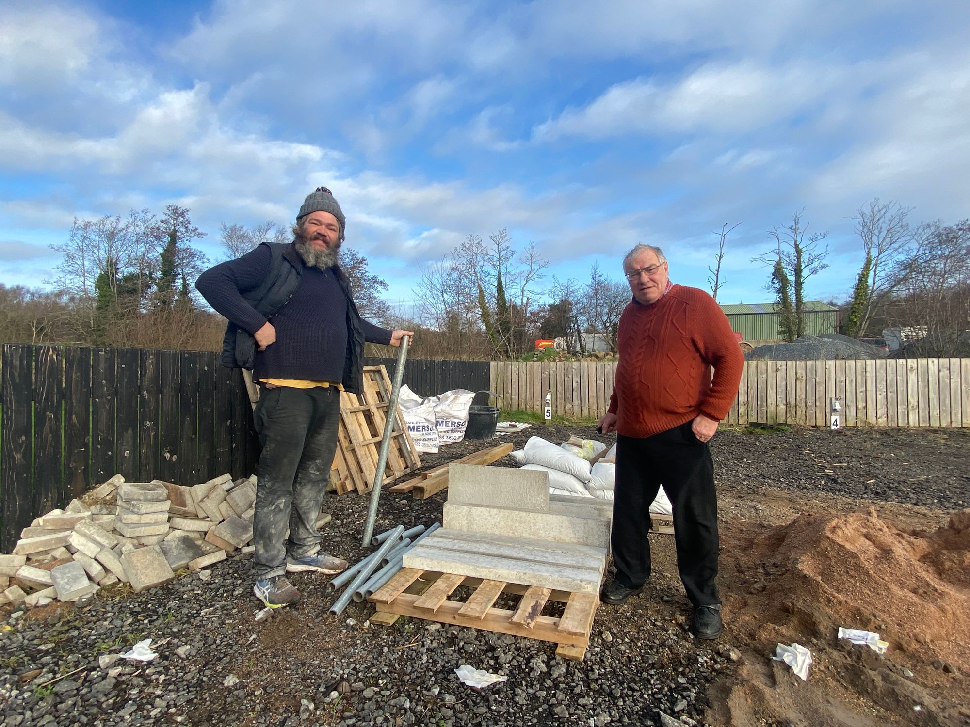 Derryadd club awarded funding to create a community pollinator garden