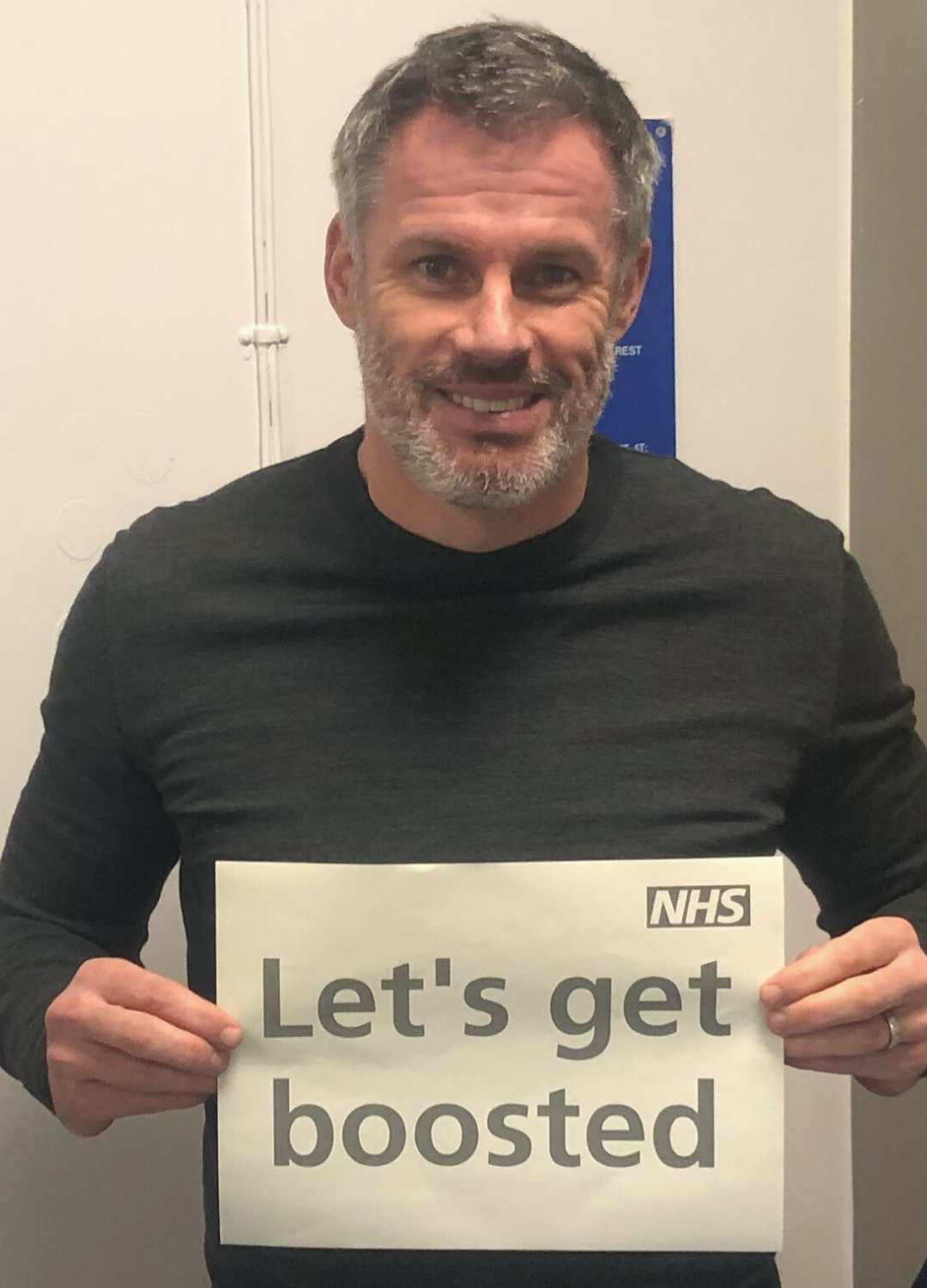 Liverpool legend Jamie Carragher backs Covid booster campaign
