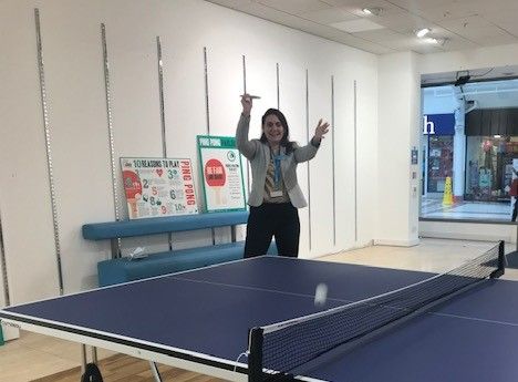 Ping Pong Parlour opened in Bury shopping centre