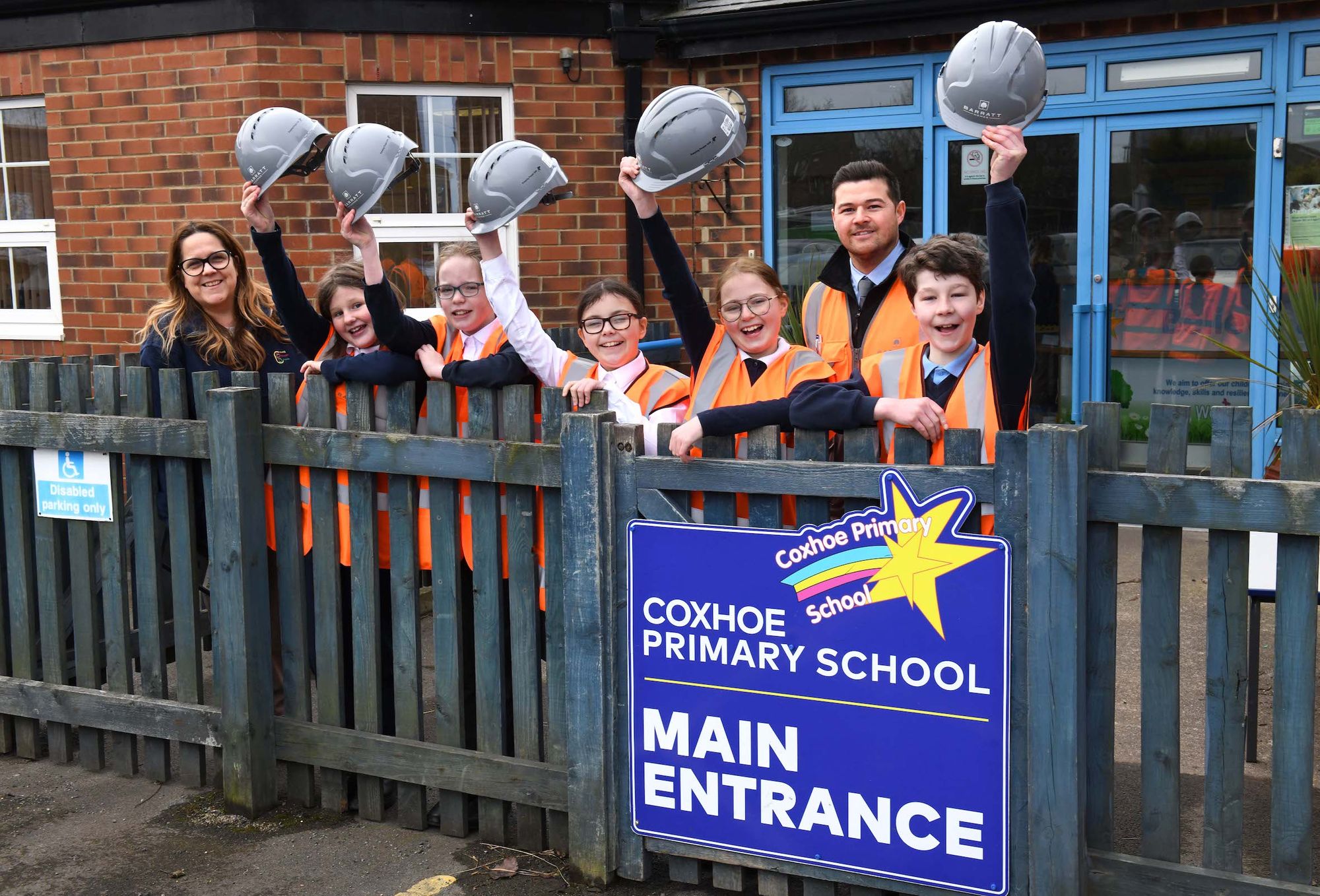 Coxhoe school children take part in careers session during National Apprenticeship Week