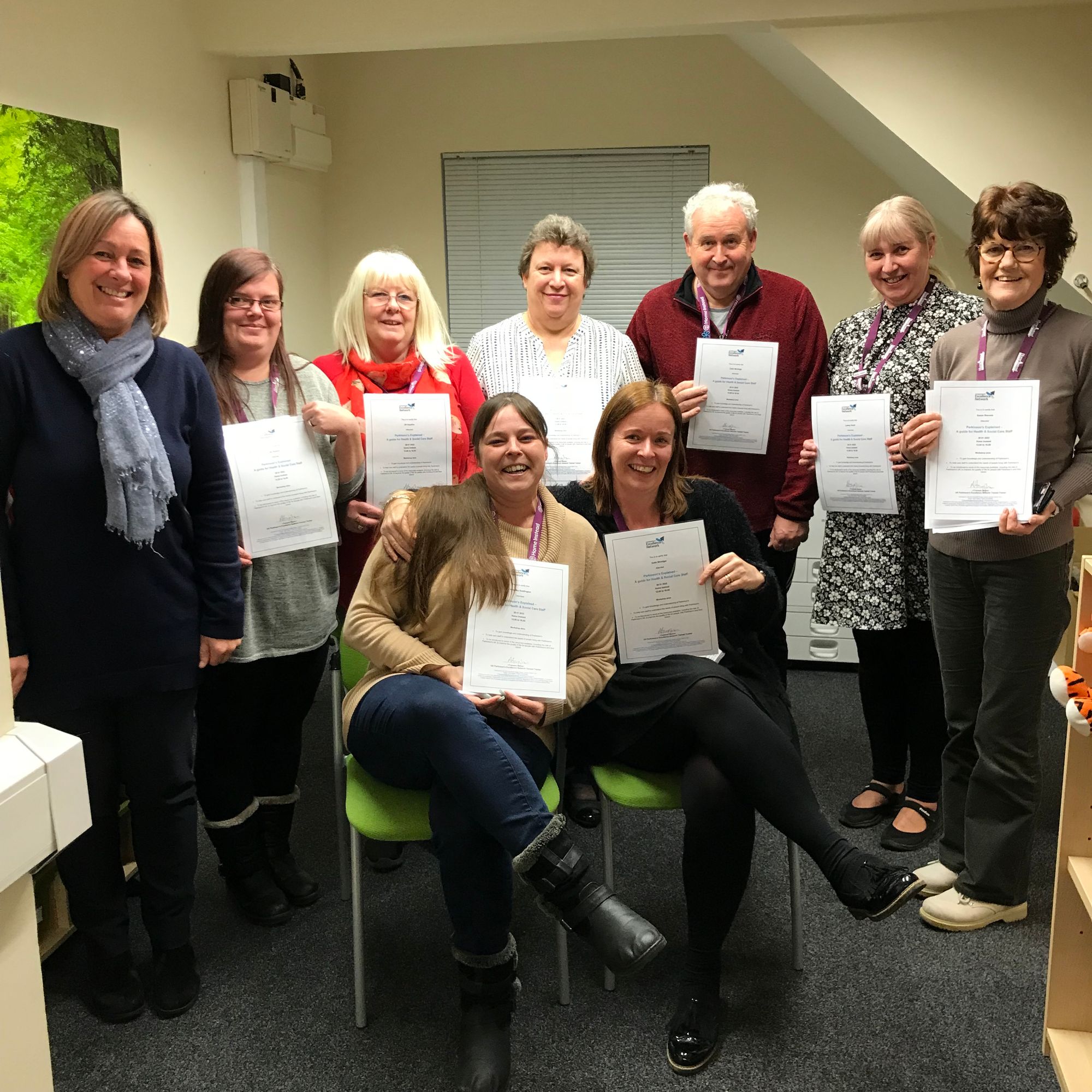 Caregivers receive special training to support people living with Parkinson's in Rotherham