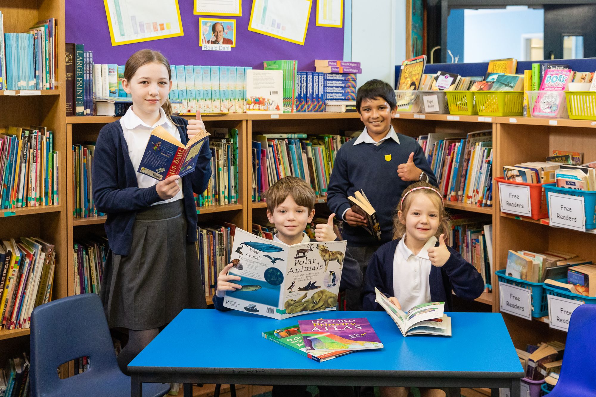 New books for pupils at Barrow upon Trent primary school thanks to donation