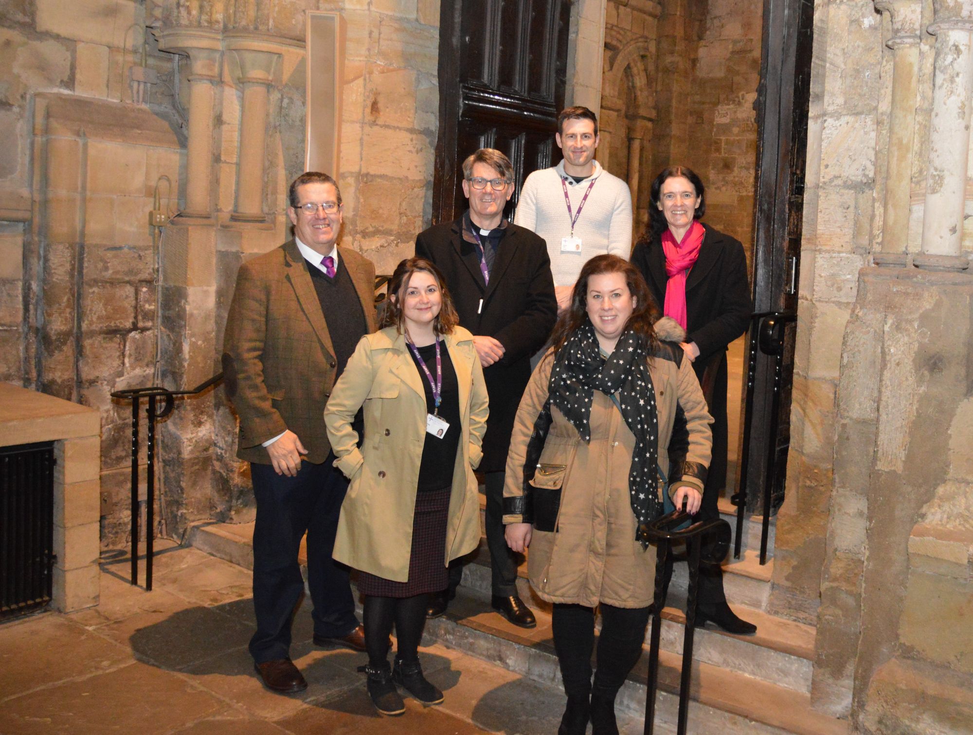New lighting system shines a light on Durham Cathedral's medieval paintings