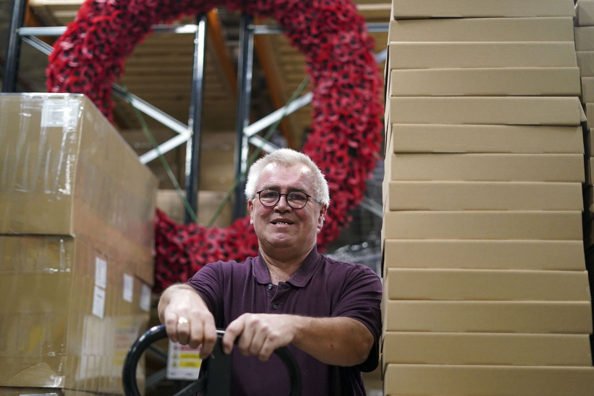 Poppy Factory celebrates centenary as veteran praises it for giving him purpose