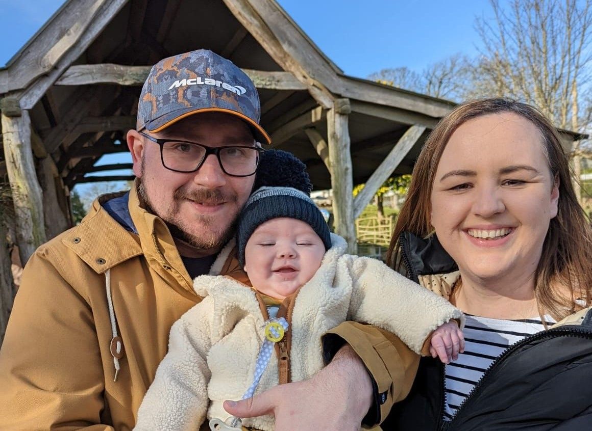Carmarthenshire couple's fundraising efforts for Glangwili Hospital after caring for newborn son