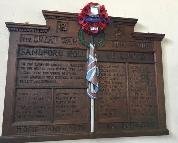 March news from Sandford Parish Council