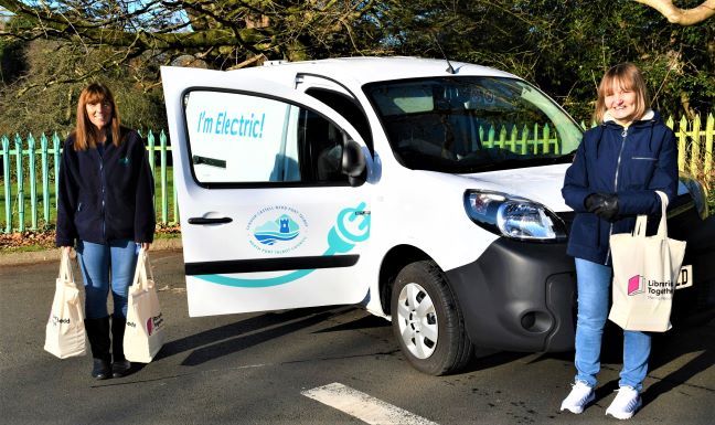 Electric car is the way forward for Neath Port Talbot home Library Service