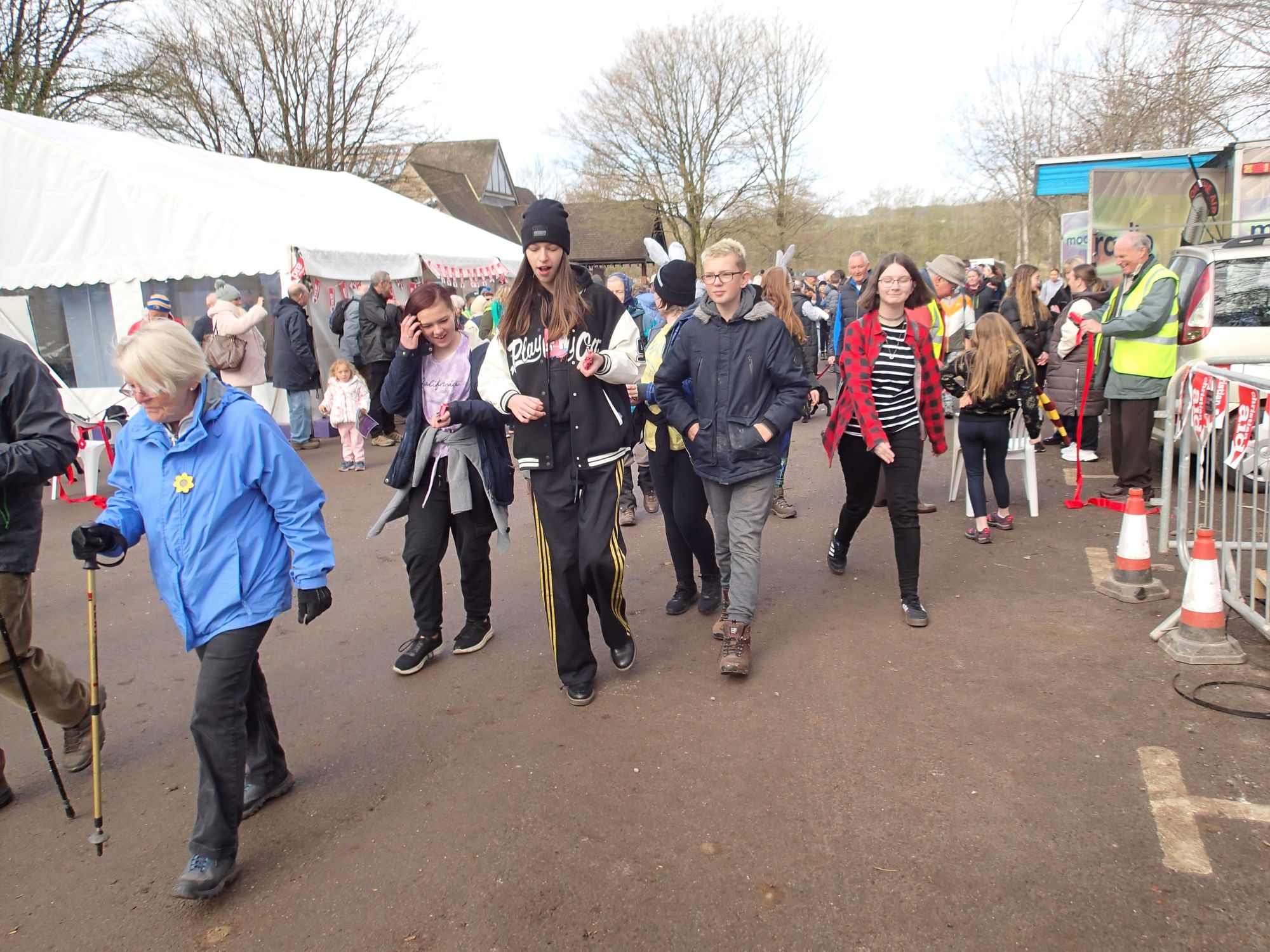 Walkers set to raise thousands
