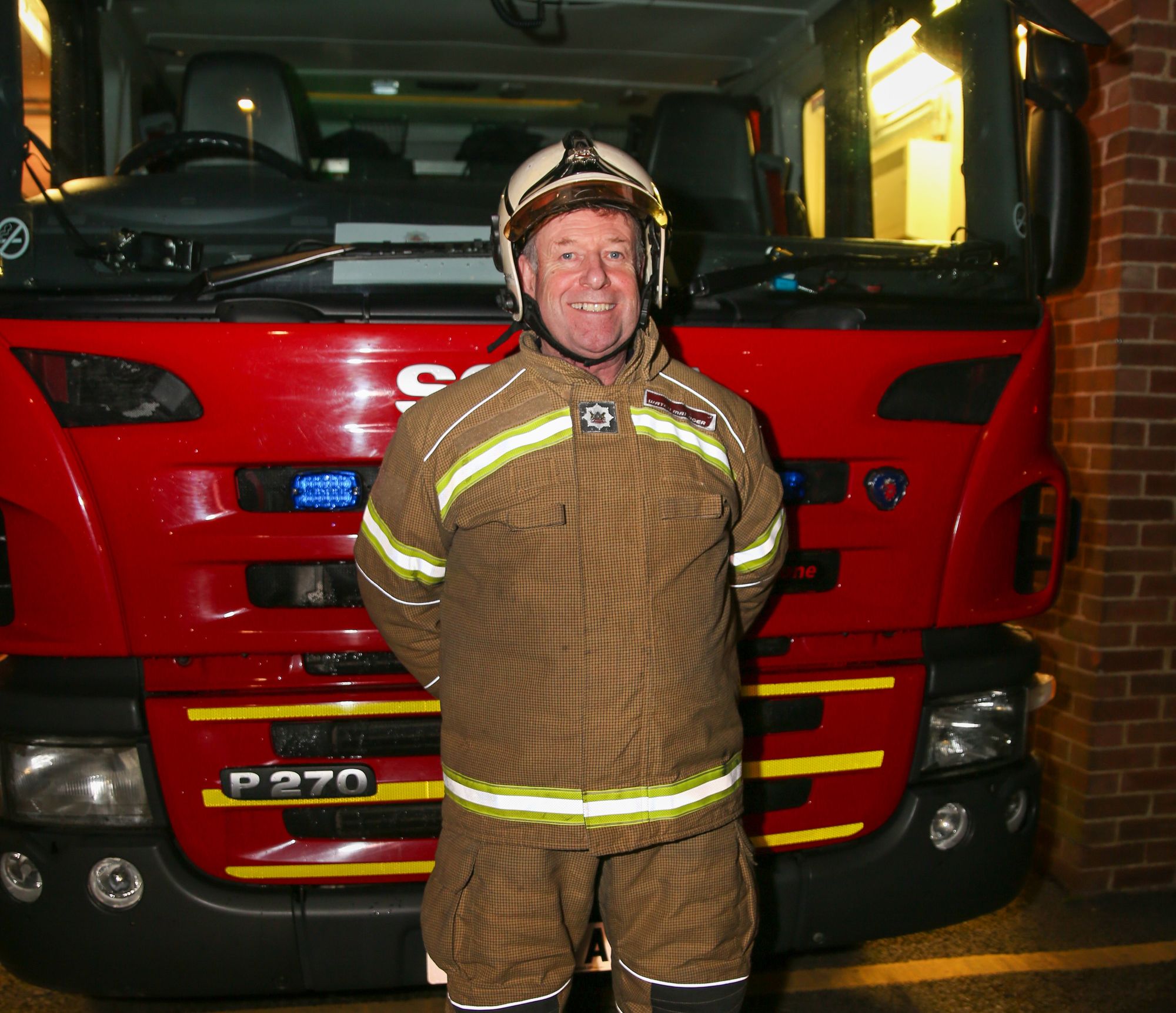 Fireman Paul steps down after 40 years in Ashbourne's station