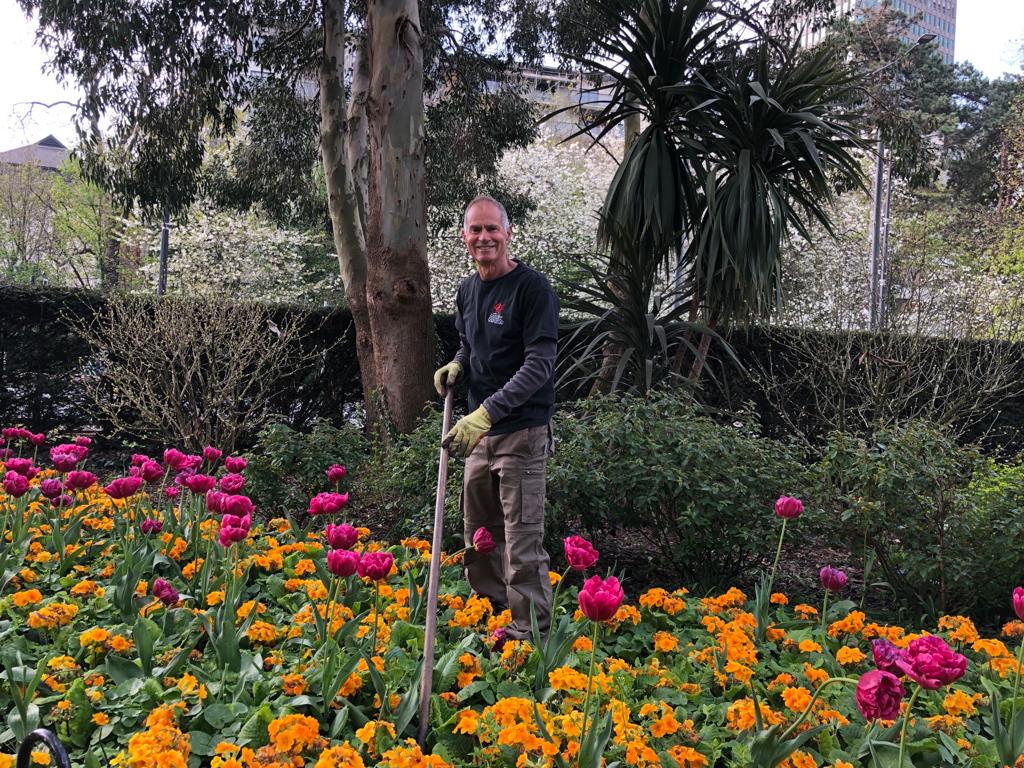 Mark has spent 50 years tending Cardiff’s parks