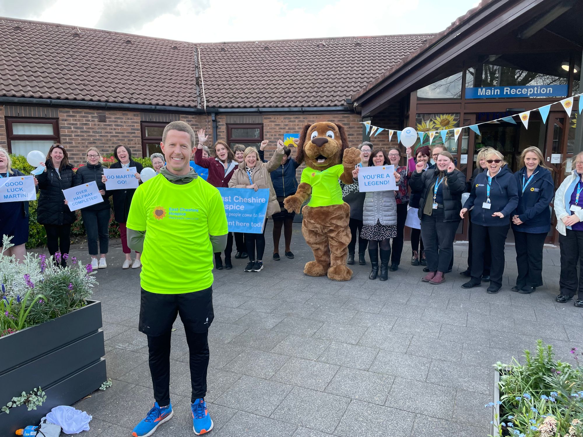 Fundraiser's epic journey between 10 north west hospices