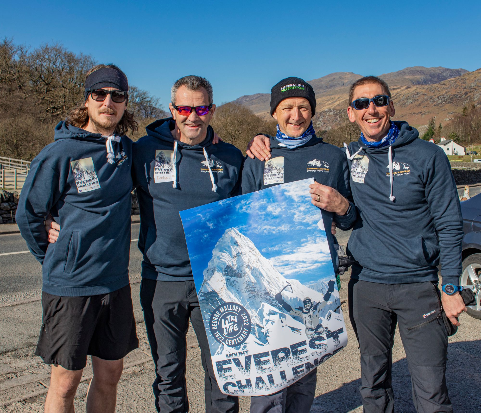 Friends retrace famous footsteps with an Everest expedition