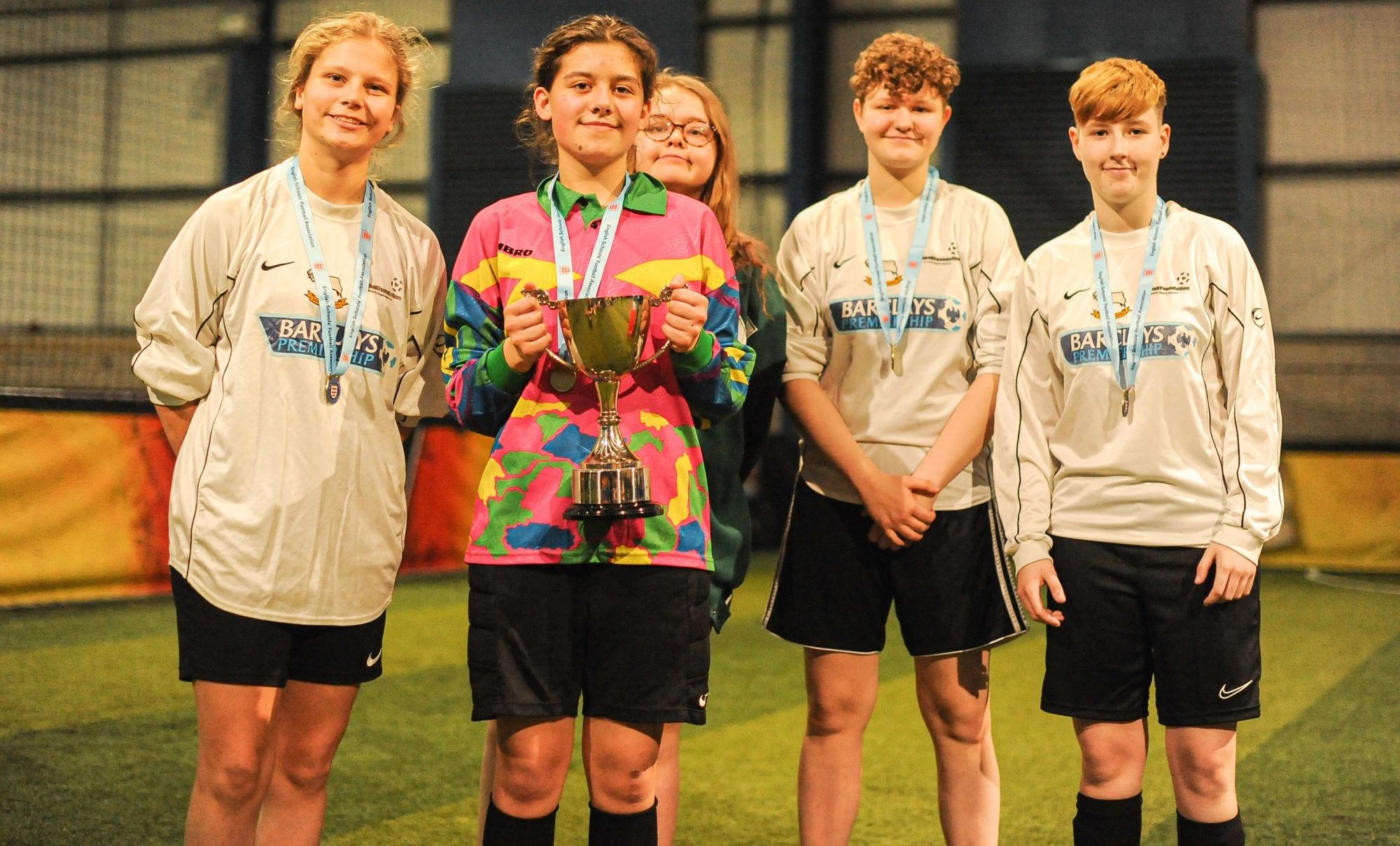 Derby girl's football team triumphs in national tournament