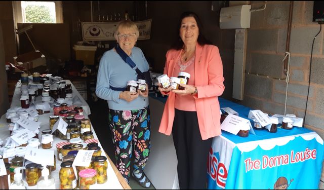 Stafford fundraisers held garage sale for local charity