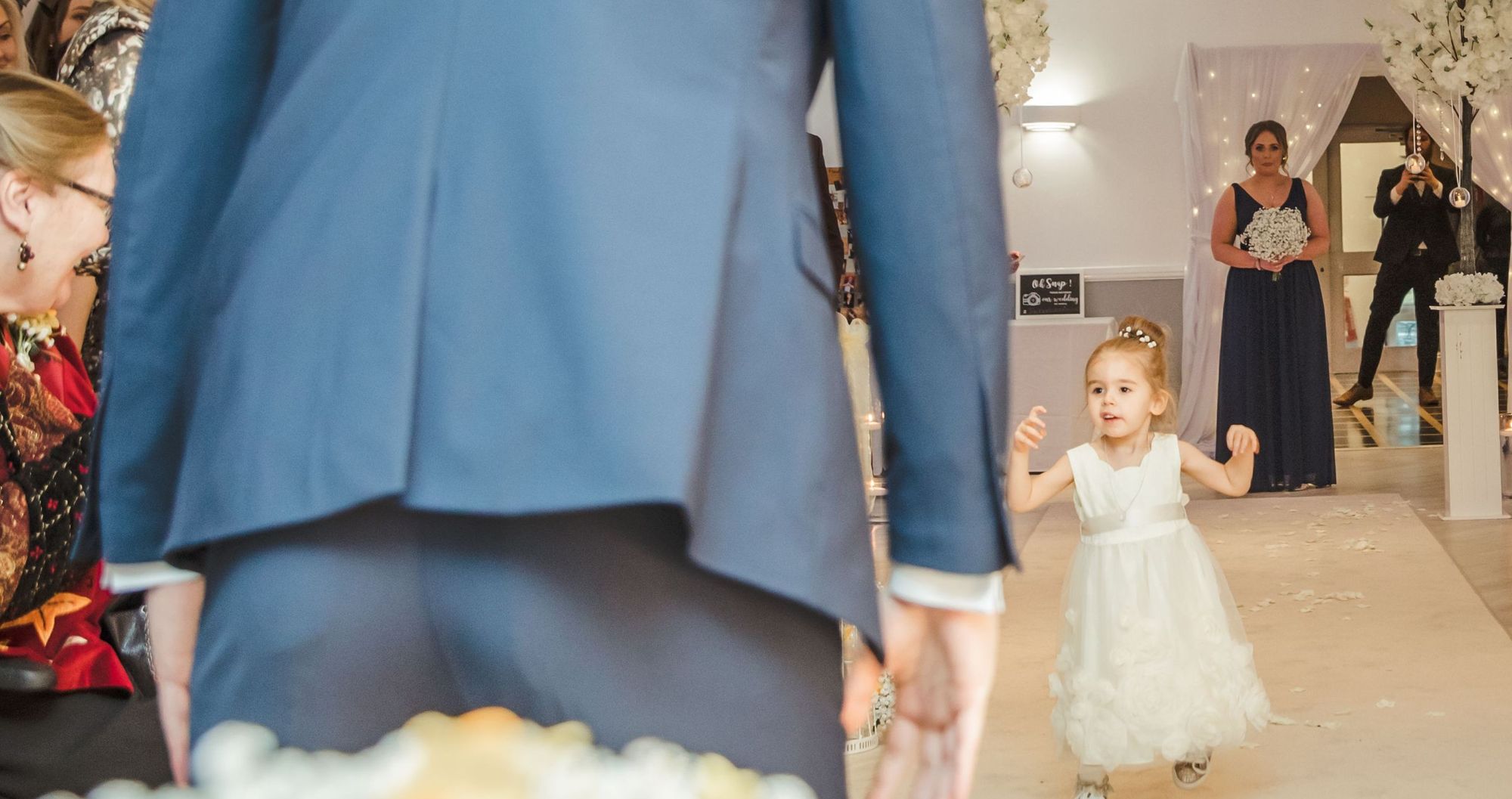 Leyland child with cerebral palsy surprises her parents on their wedding day