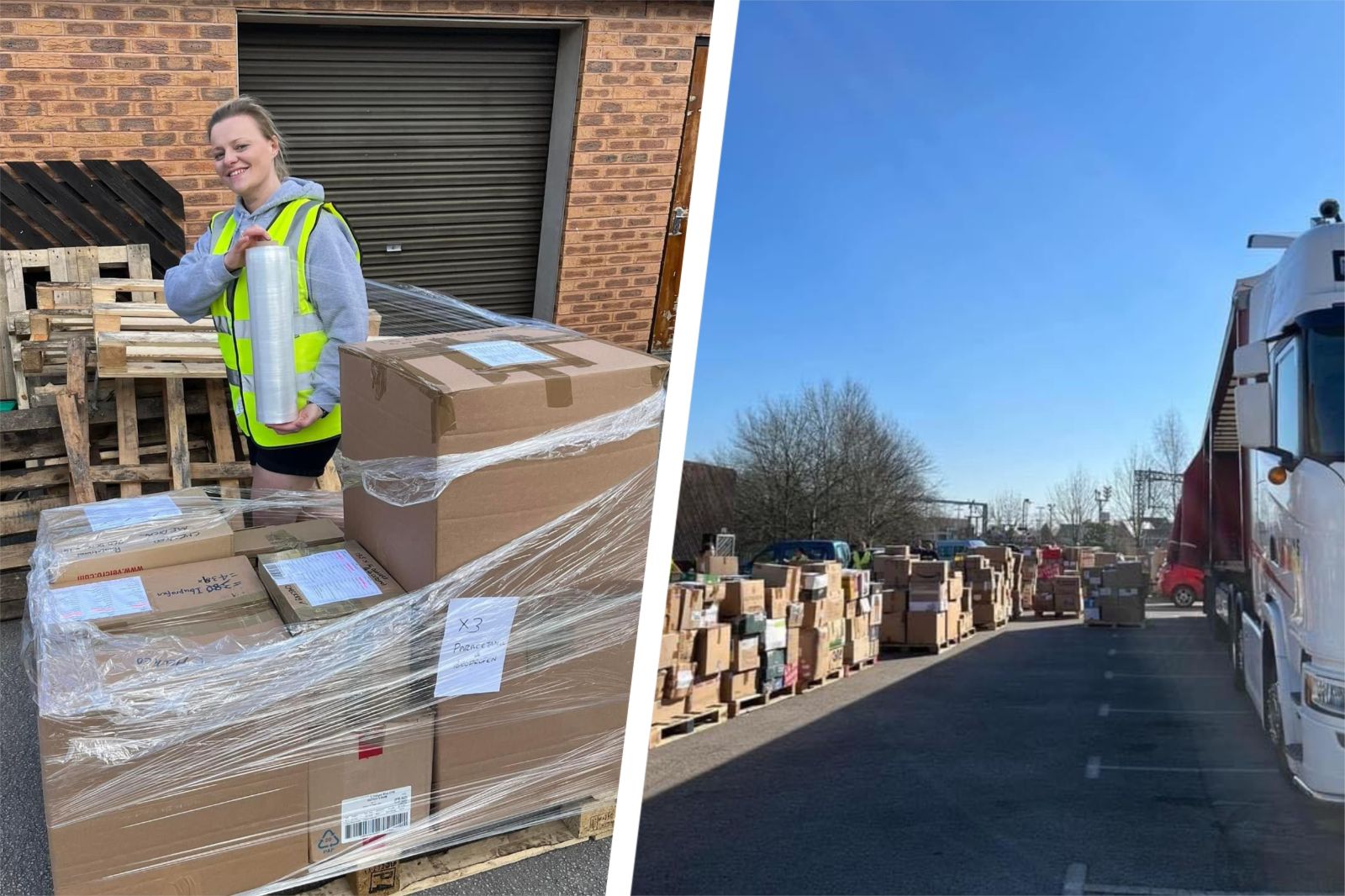 Rugeley residents send three lorries full of donations for Ukraine