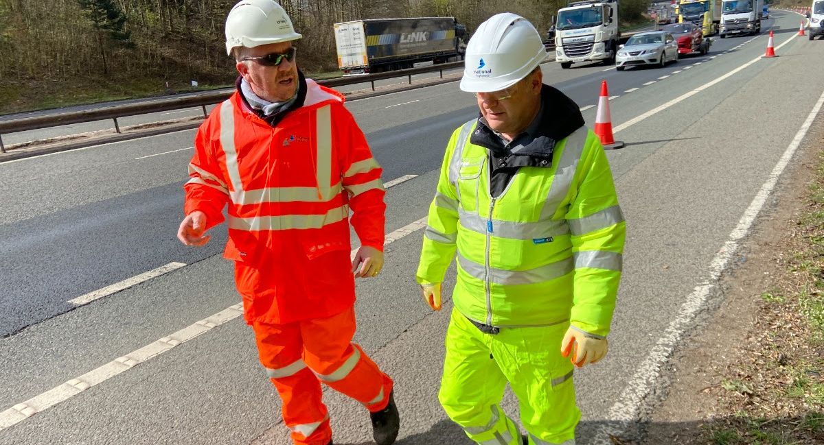 Great British Spring Clean hits M56 grot spot at J12 Runcorn