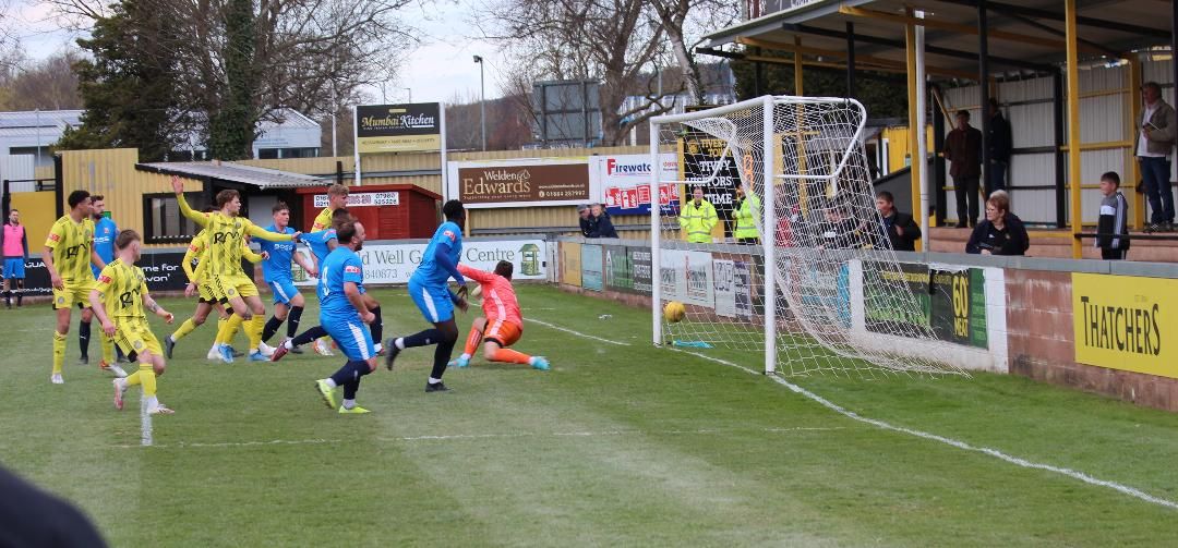 Hartley Wintney take big step towards safety with win over Tiverton Town