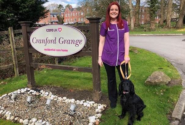 Mobberley care home takes on a puppy to improve residents' health and wellbeing