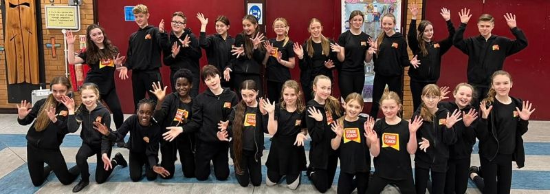Oldham performing arts students took Disco to Harrogate