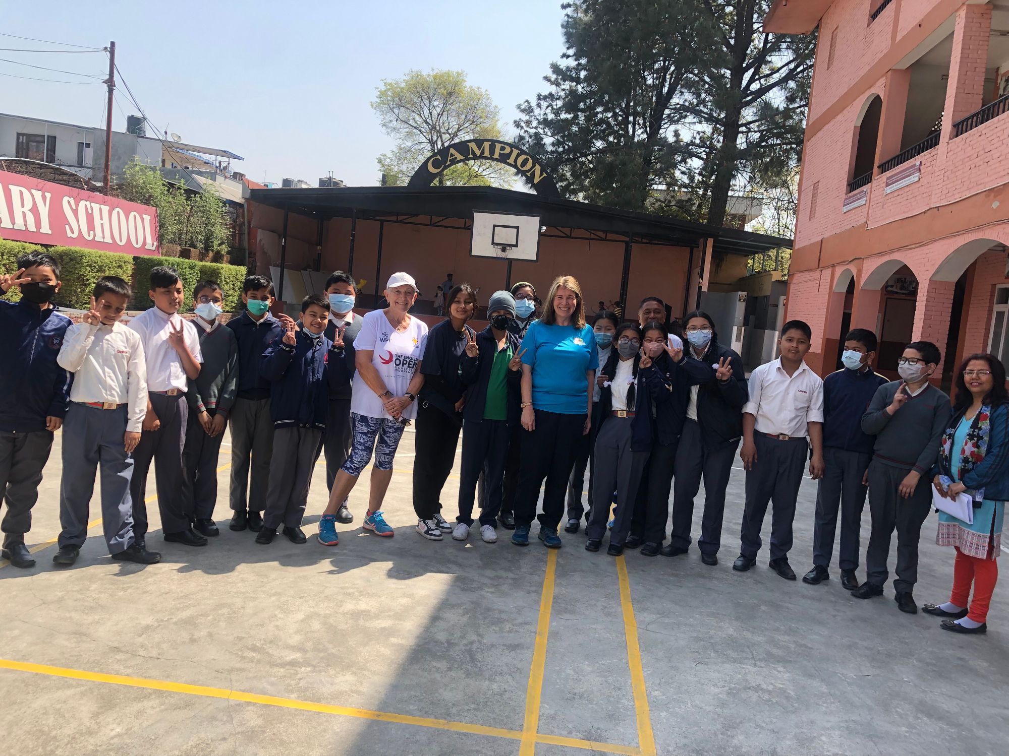 Hoddesdon pickleballer travels to Nepal to promote the sport