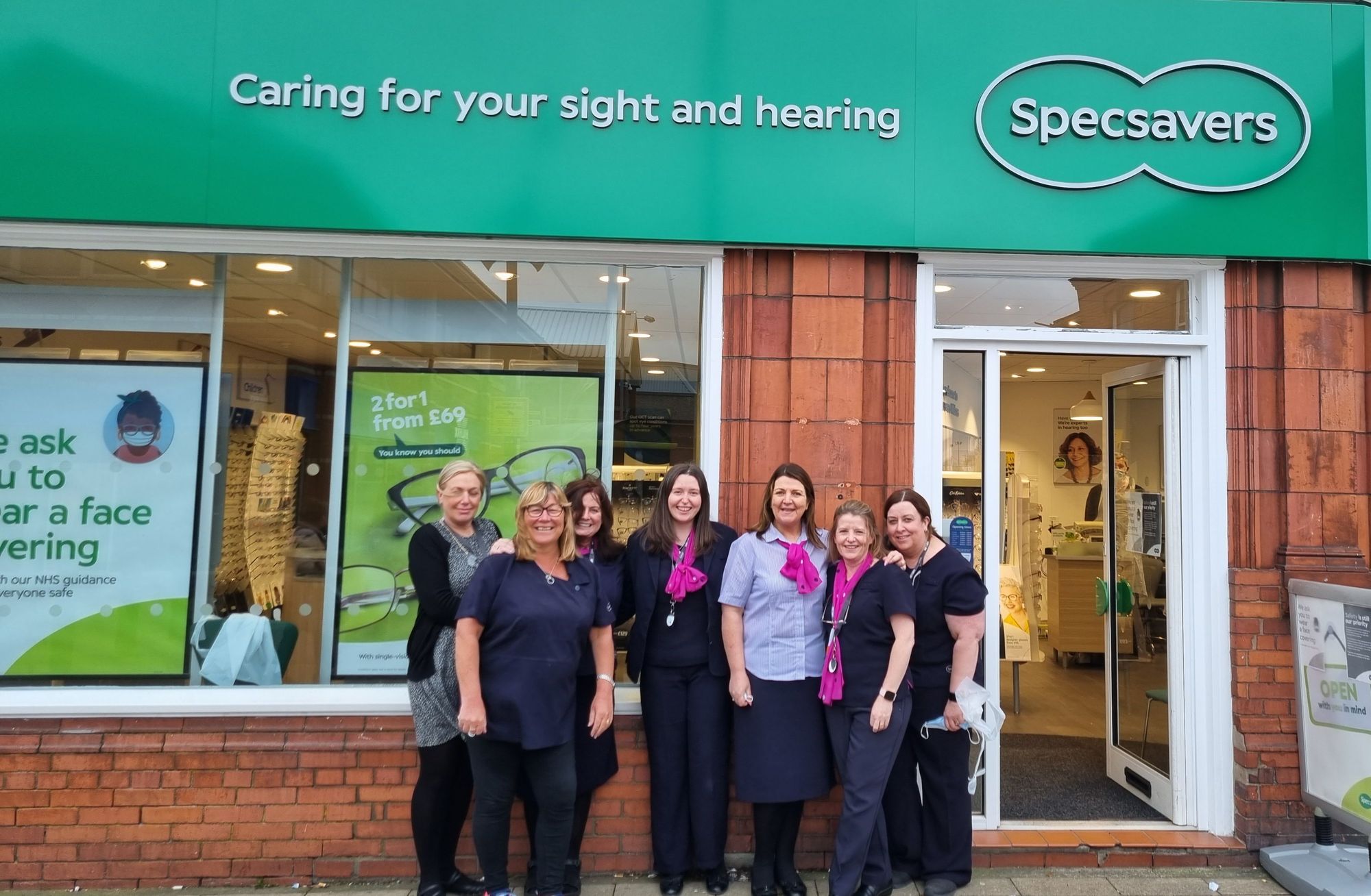 Opticians undergoes £150k refurb  in Widnes