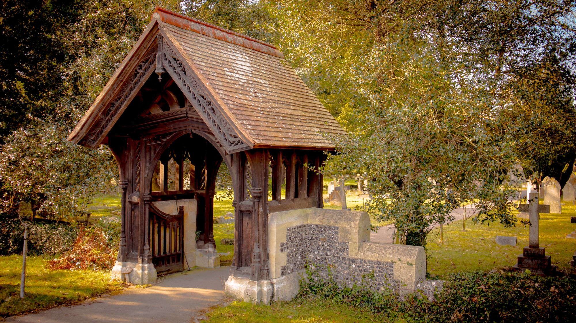 Buckinghamshire man gets picturesque lych gate with links to James Bond Grade II listed