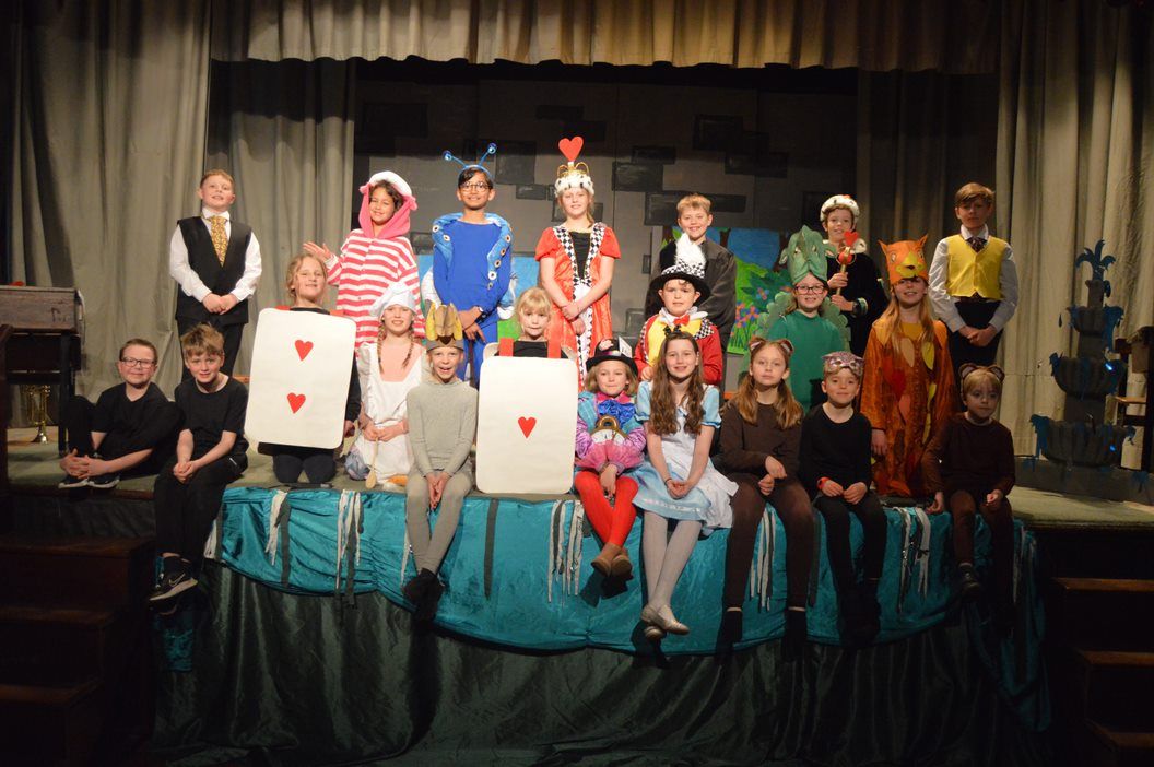 Stratford pupils experience the joy of live production of Alice the Musical