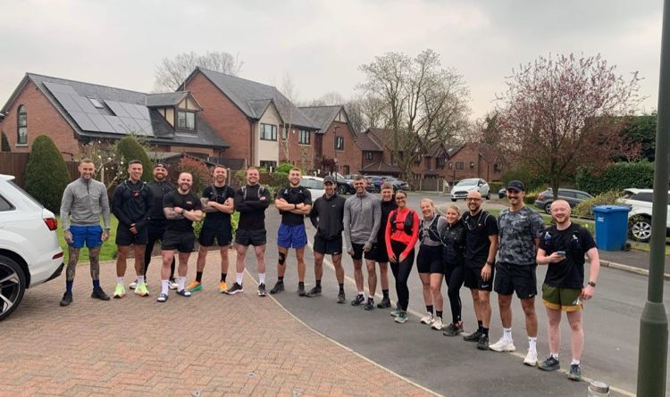 Westhoughton man completes marathon challenge to support the people of Ukraine