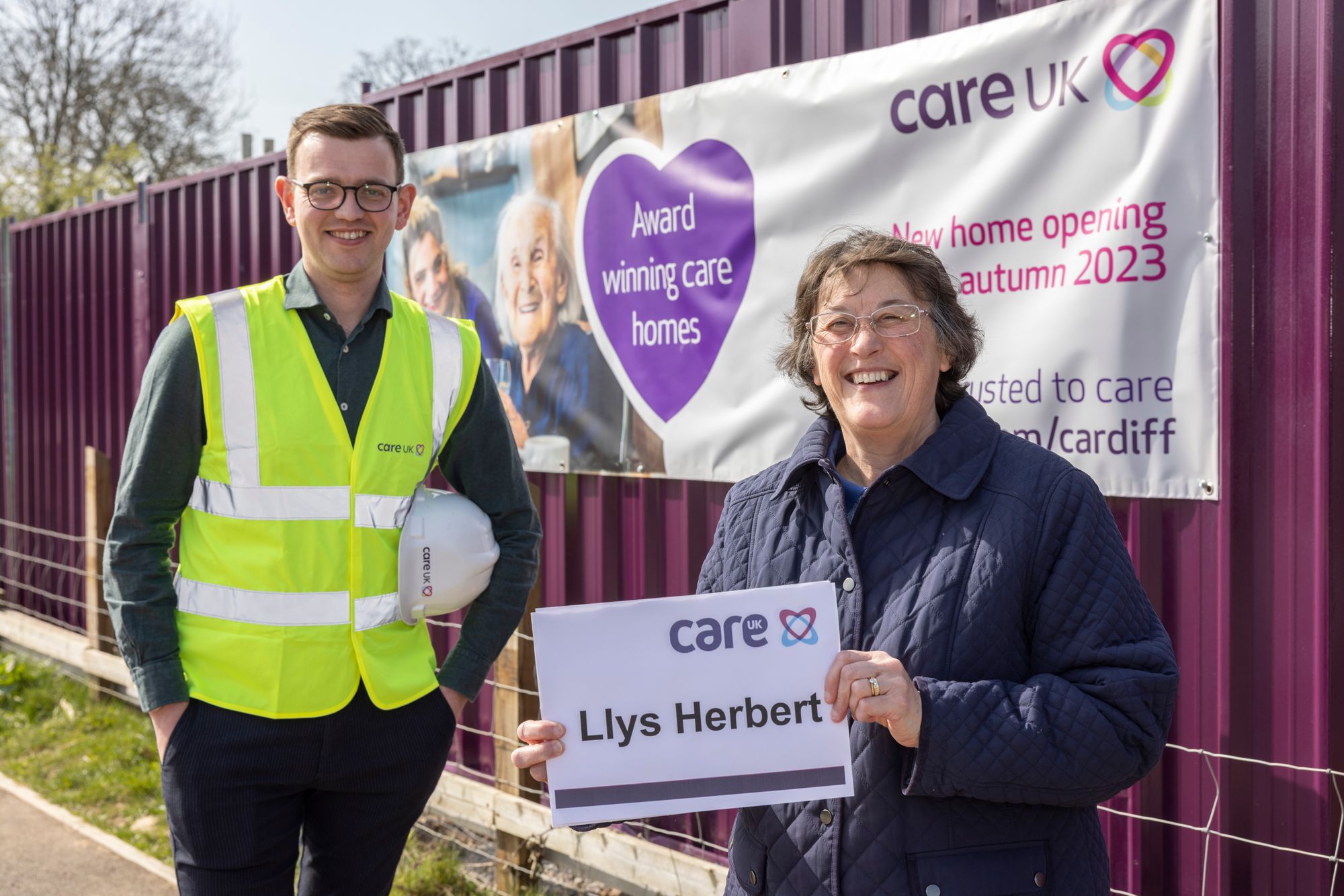 Cardiff resident names new care home