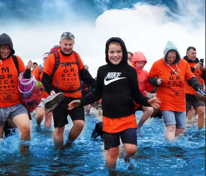Sight loss charity launches annual Morecambe Bay Walk