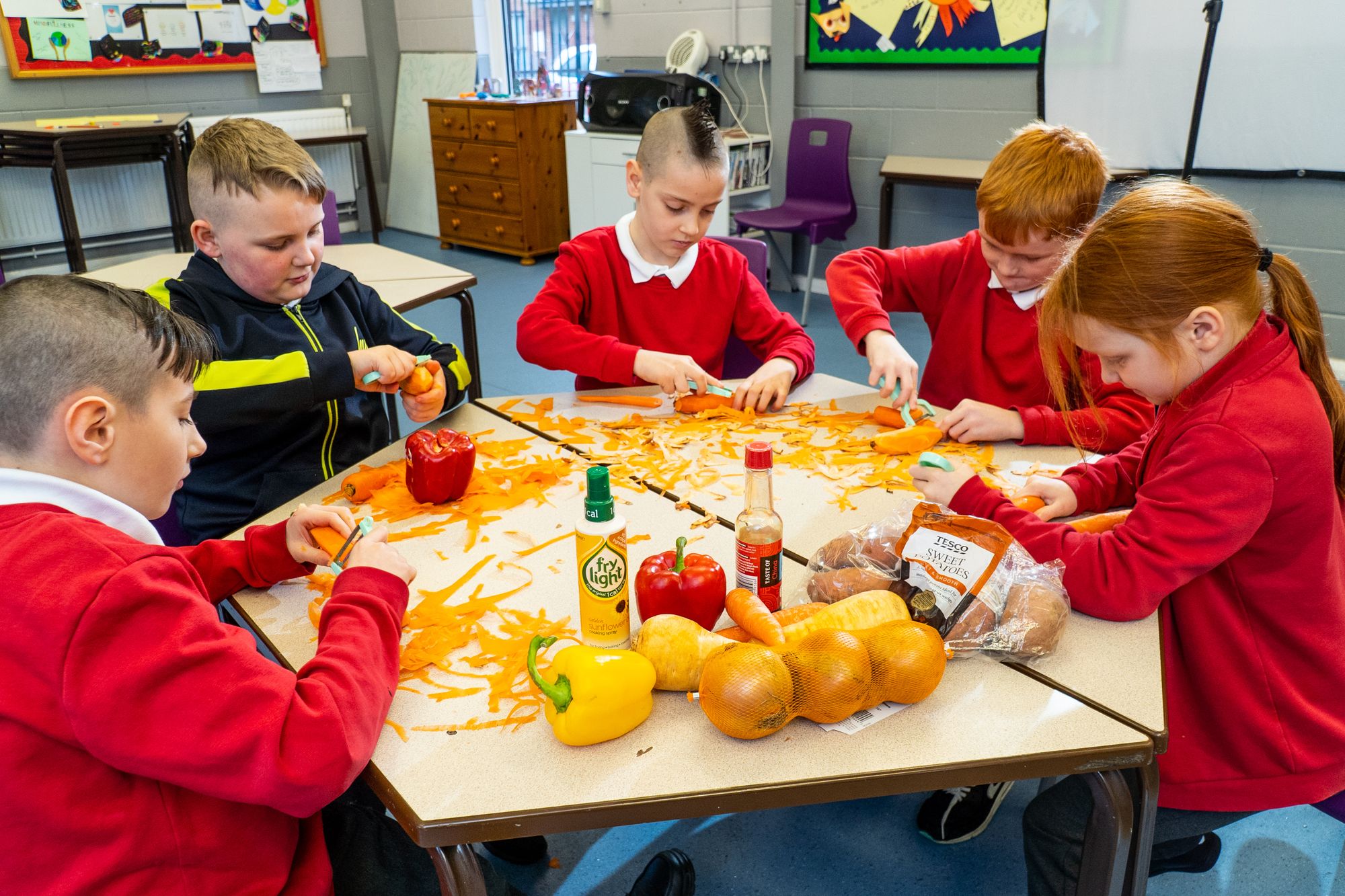 Barnsley families receive help with food parcels