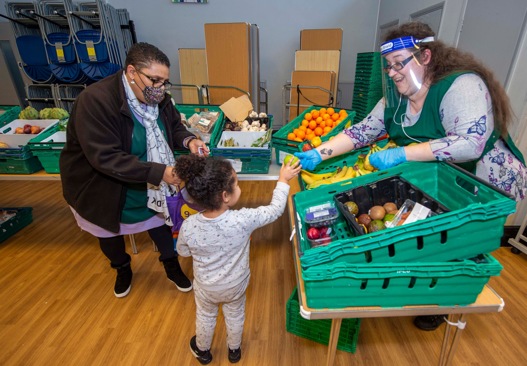 Deptford community receive much-needed help to feed families