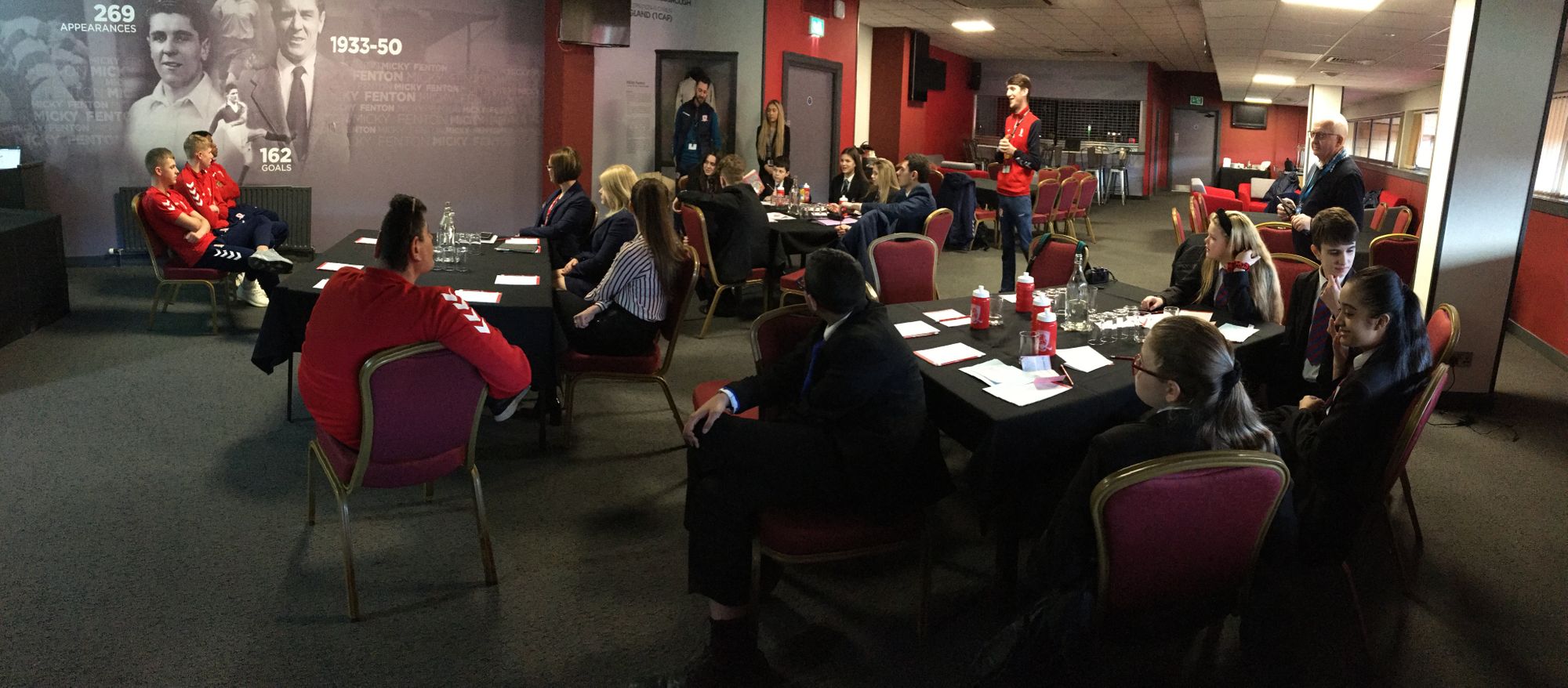 Teesside Park and Middlesbrough FC Foundation give pupils business experience