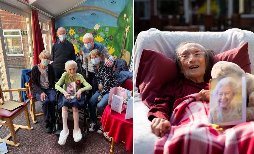 Leicester care home residents celebrate 100th birthdays at Harley House