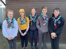 Intrepid Cumbrian Scouts set sights on England's highest mountain