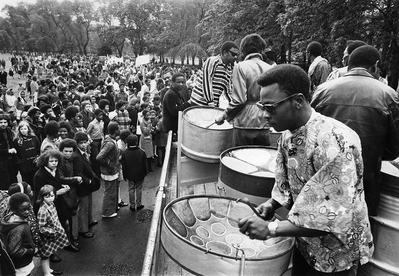 Nostalgia: Dazzling display of dance troupes, bands and floats in full swing at Manchester's Caribbean Carnival