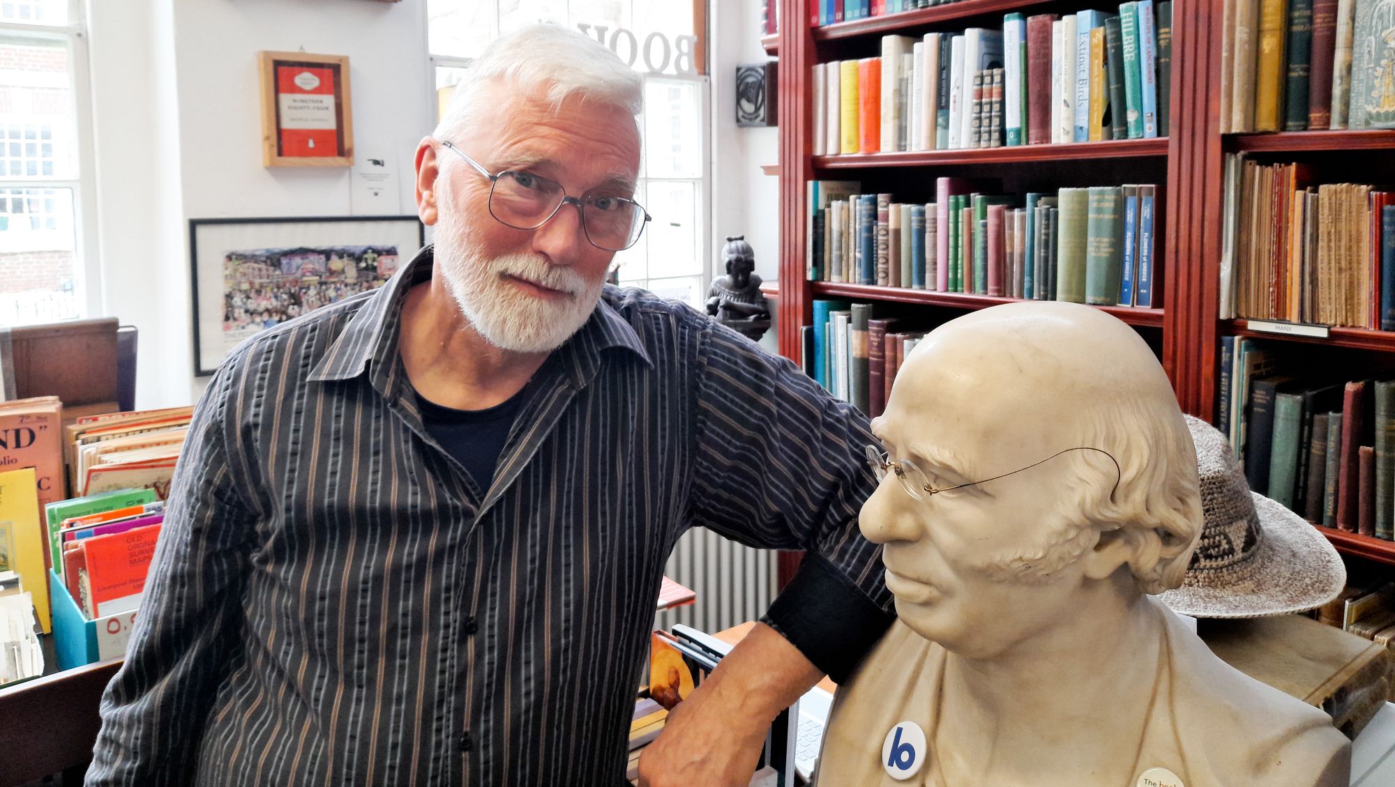 Liverpool bookseller who loves 'obscure and unusual' texts discusses life at The Bluecoat