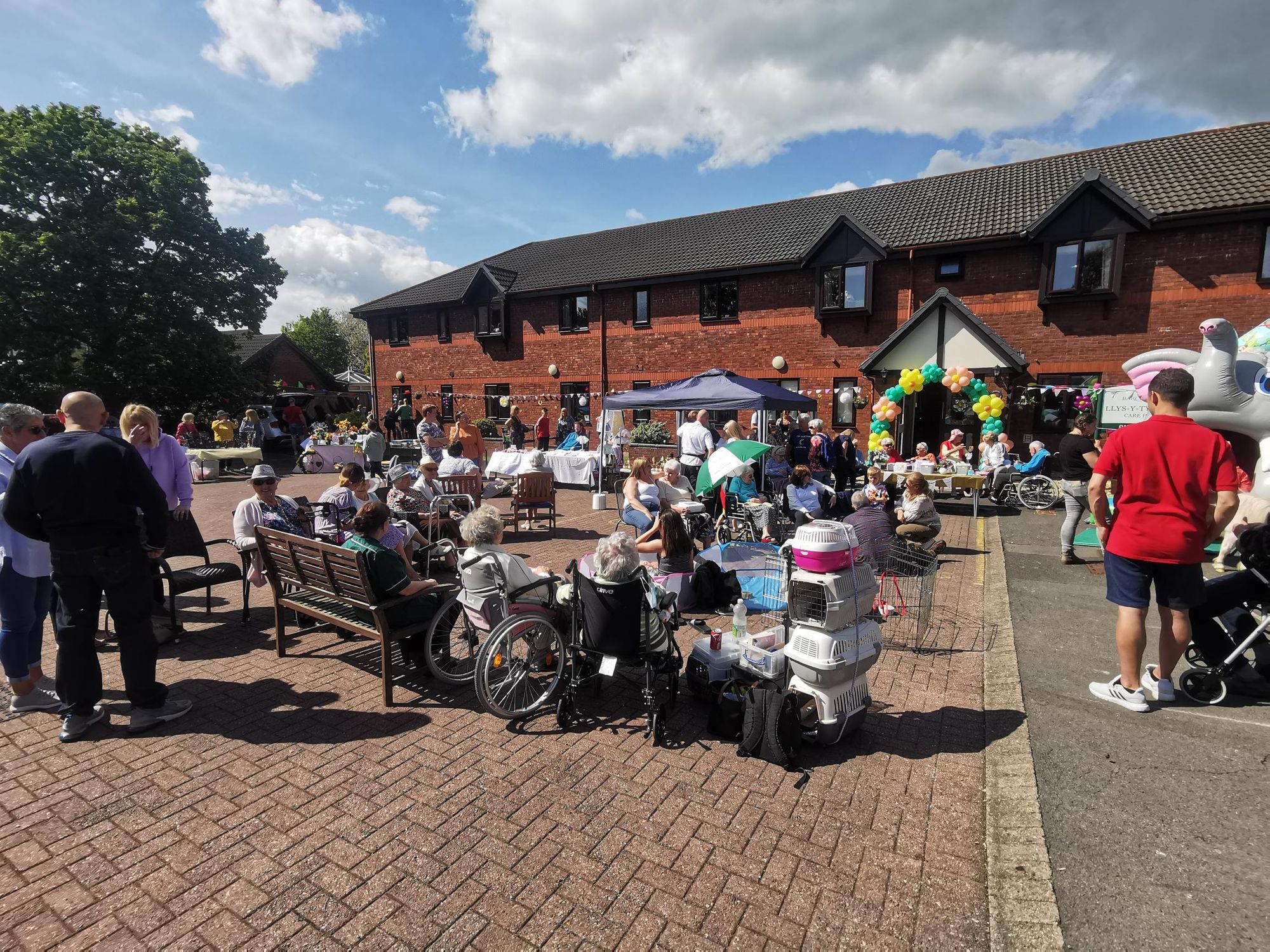 Spring fete brings the community together at Swansea Care Home