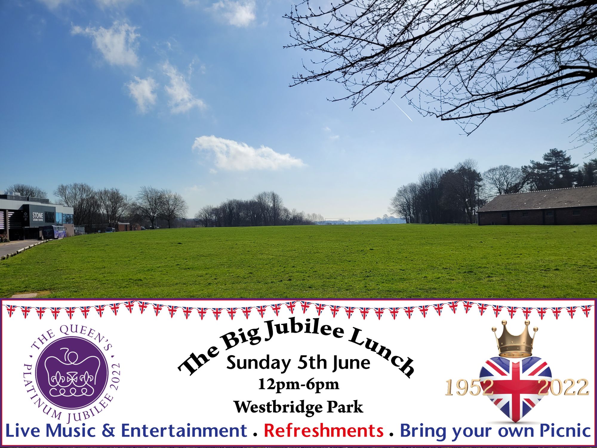 Stone's Westbridge Park set to host Queen's Platinum Jubilee event