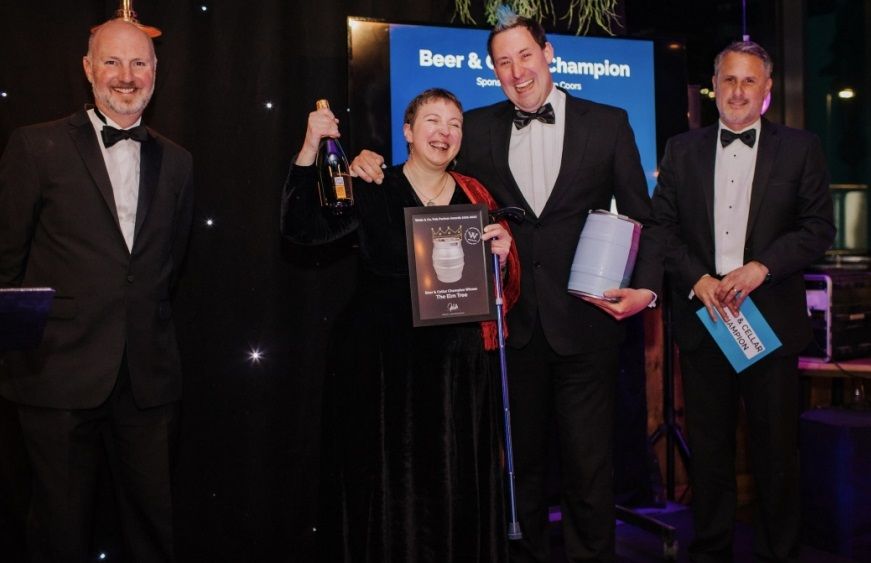 The Elm Tree in Cambridge named beer and cellar champion