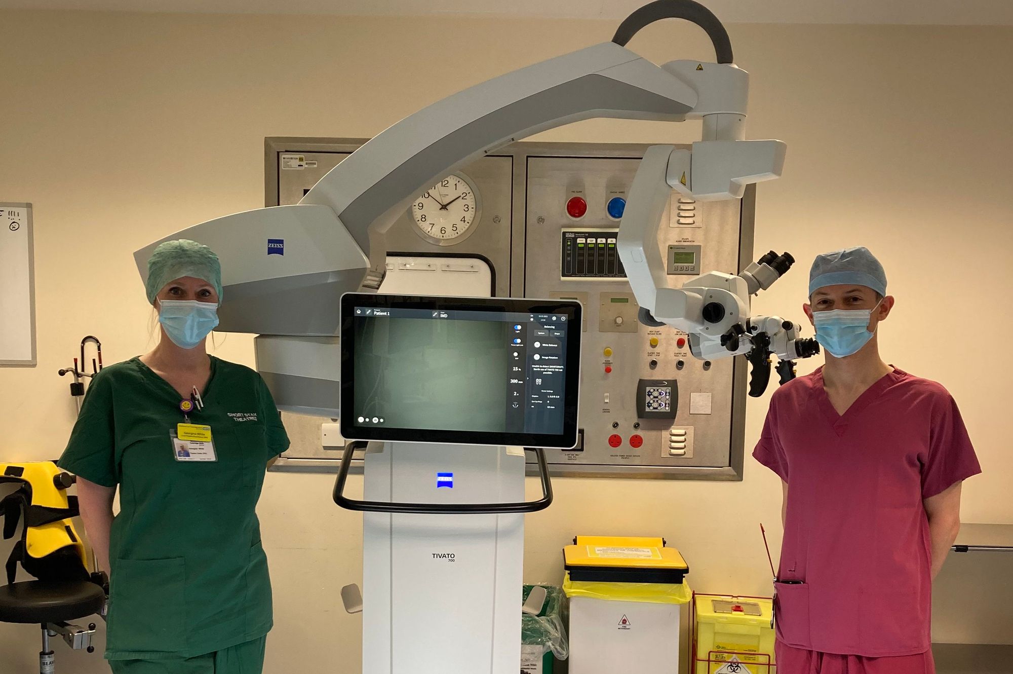 New microscope to help ear, nose and throat treatment at Maidstone Hospital