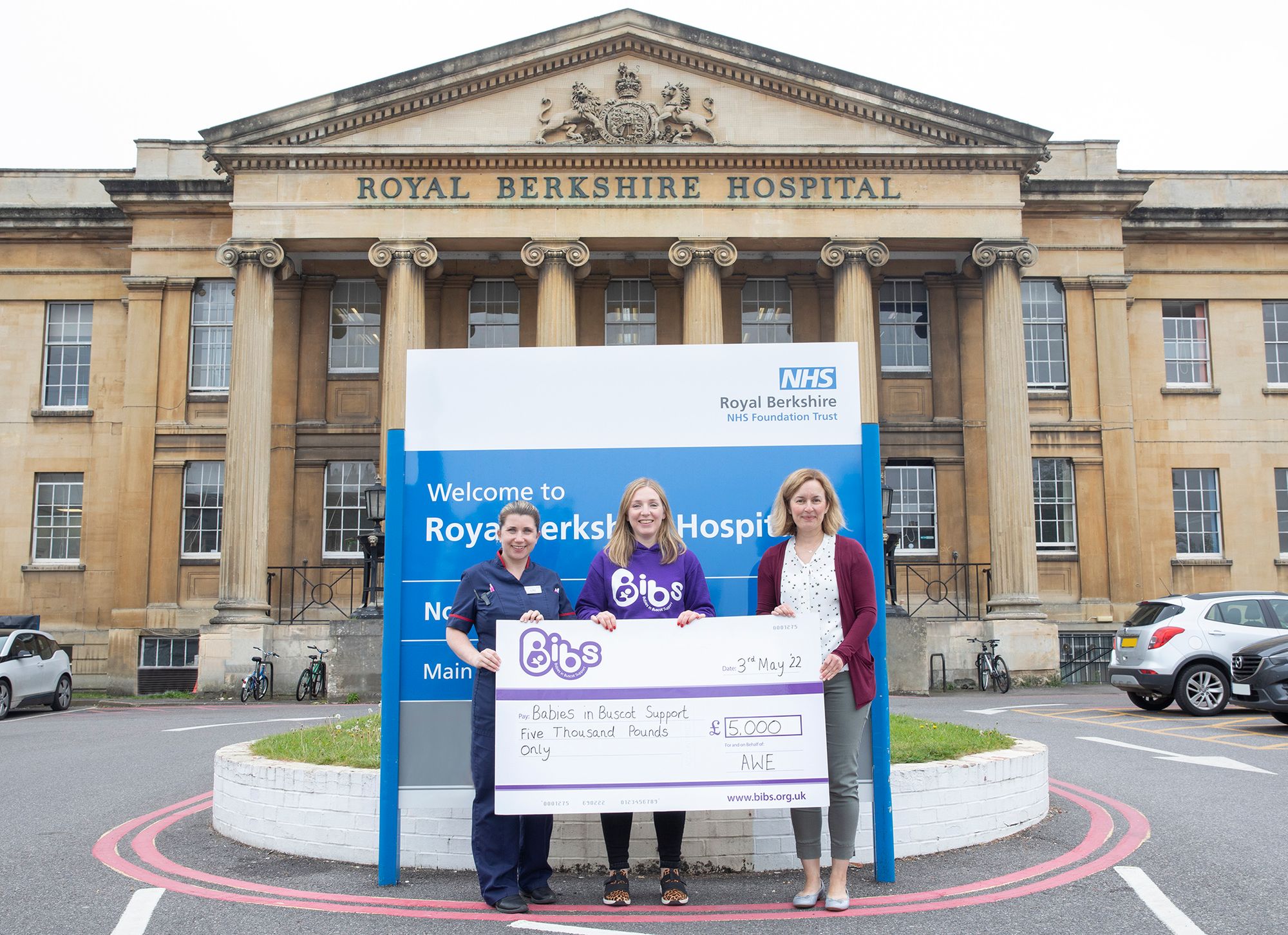 AWE staff vote to support Reading baby charity
