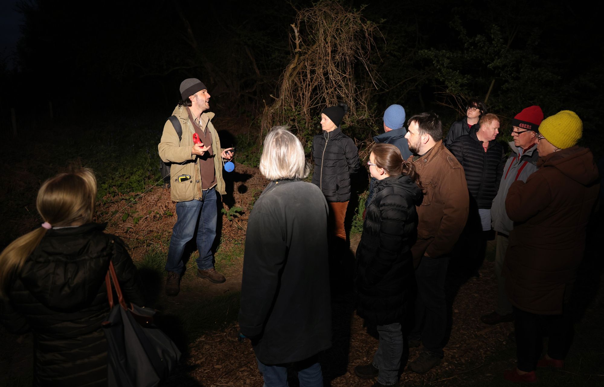 Woodhurst Park residents enjoy bat walk