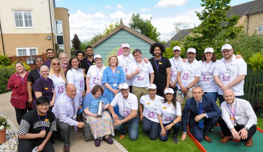 Girton care home buries time capsule to mark 25 years